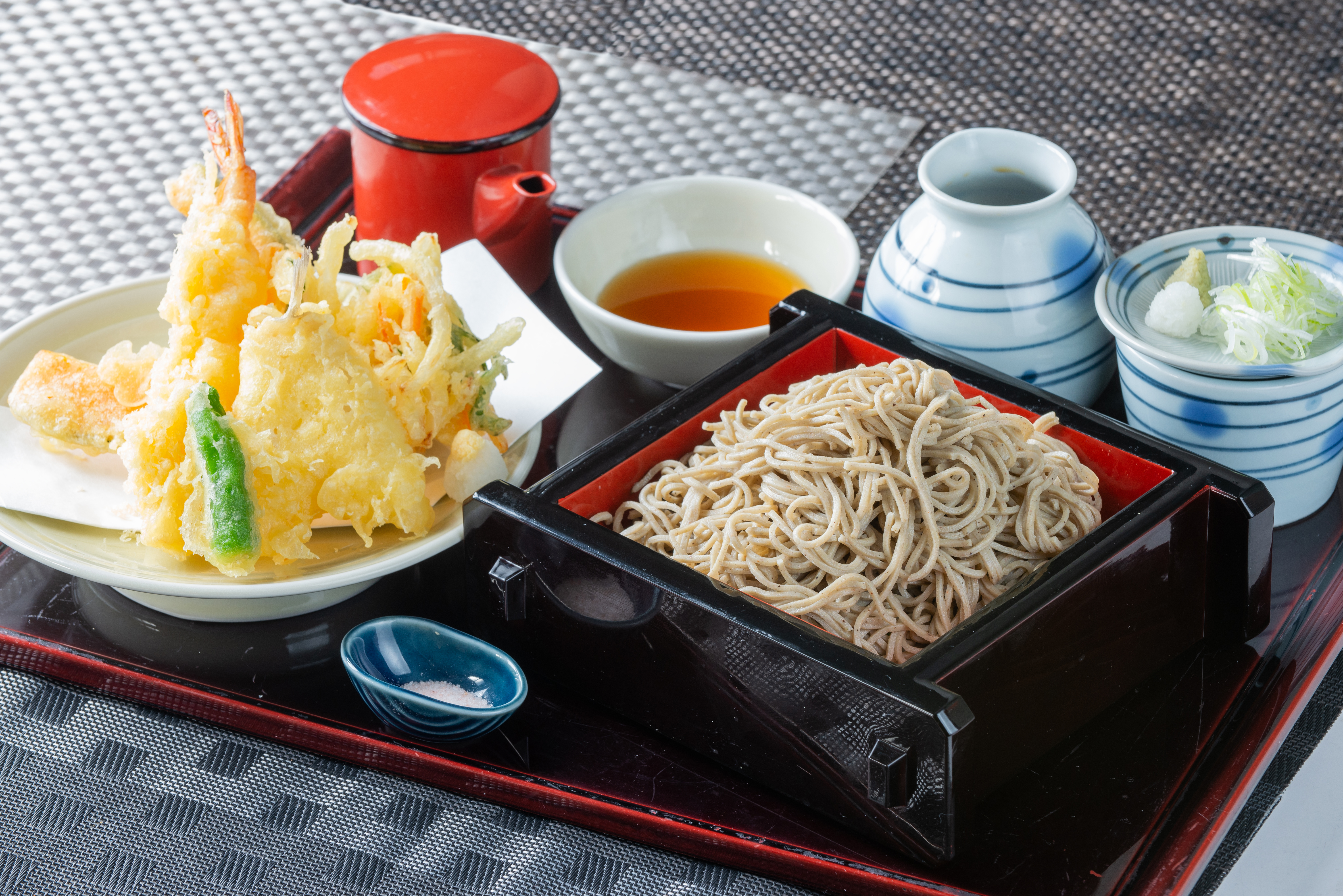 信州ひすい天ざる蕎麦
